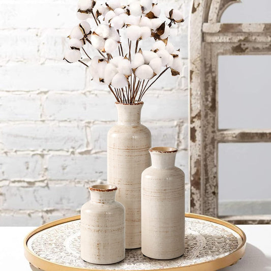 Stylish Set of Ceramic Vases