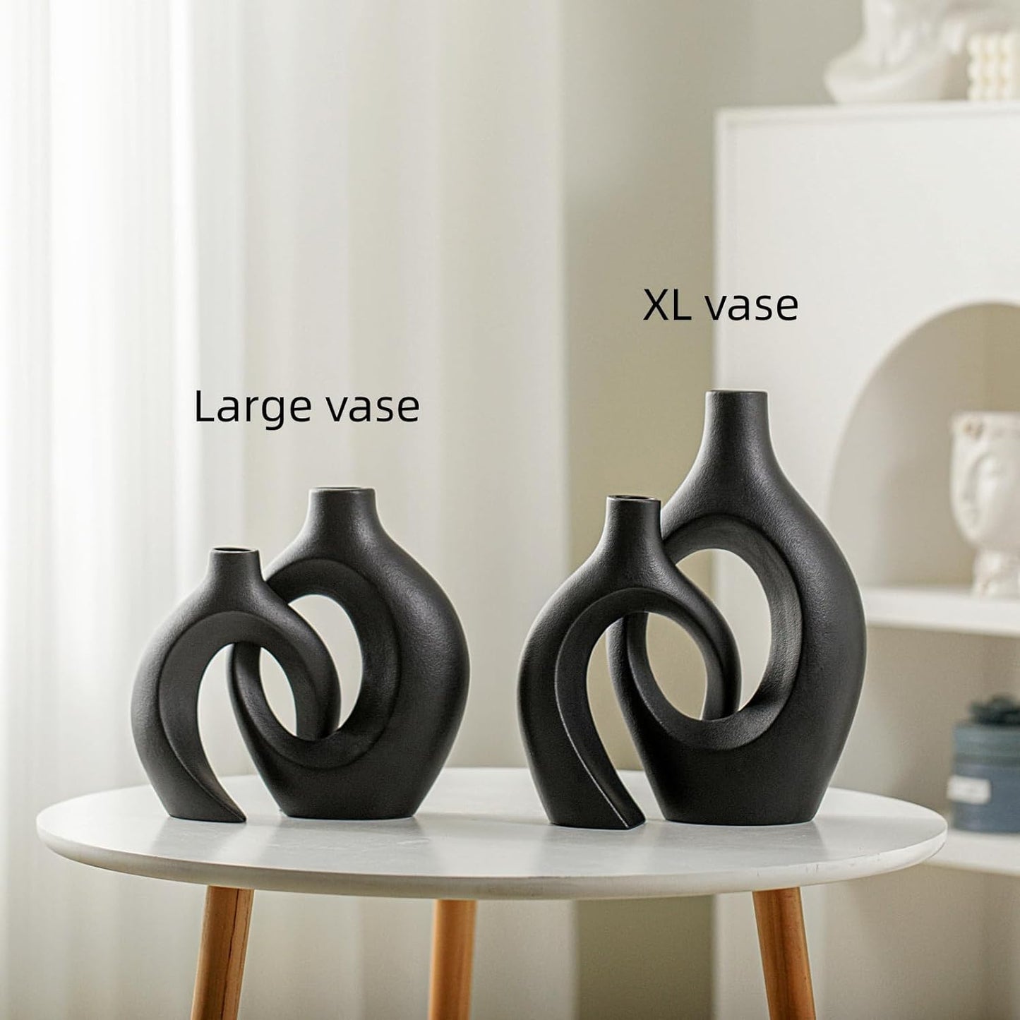 Hollow Ceramic Vases