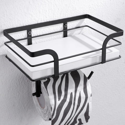 Practical Roll Holder with Shelf